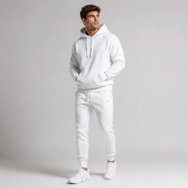 Men's White Sweatsuit